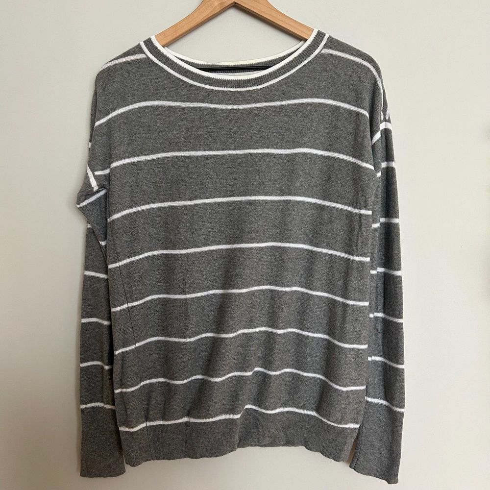 Banana Republic Filpucci Tipped Sweater Merino Wool and Cashmere